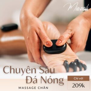 mie gò vấp - massage chân chuyên sâu + đá nóng