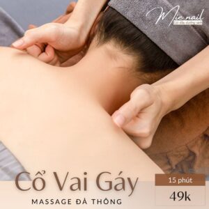 mienail gò vấp - massage đả thông cổ vai gáy