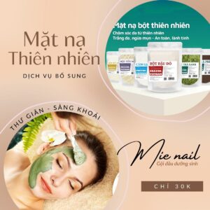 mienail gò vấp - mặt nạ thiên nhiên