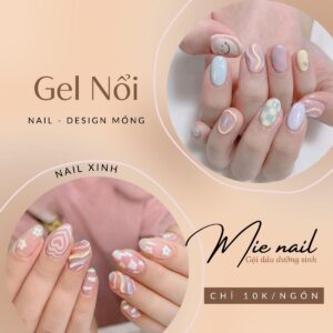 nail gel nổi