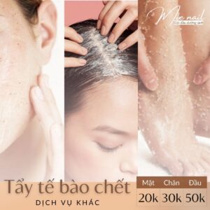 mienail gò vấp - tẩy tế bào chết